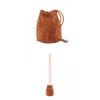 Dragon Diffusion 8838 Cuoio Pom Pom Double Jump Shoulder Bag