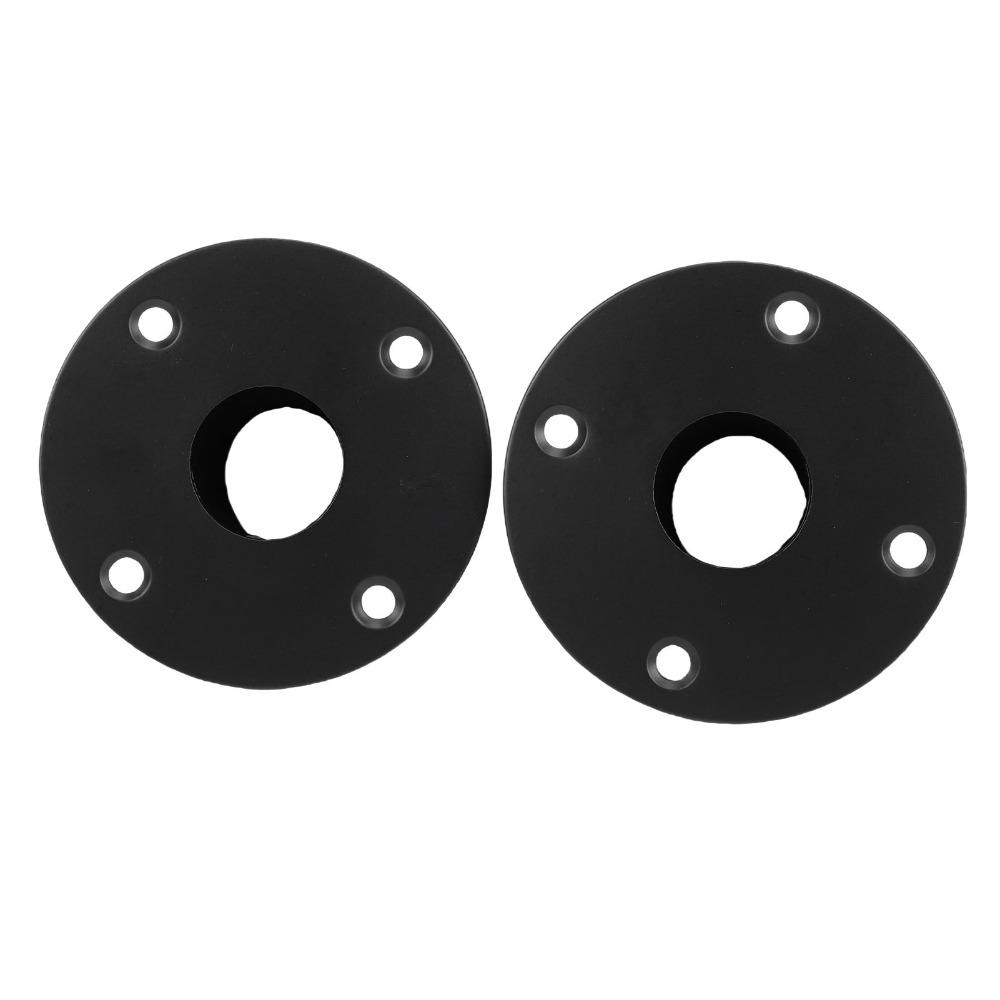2PCS 107x83mm Tripod Speaker Stand Mount Adapter Iron Speaker Stand Accessory  Studio Use