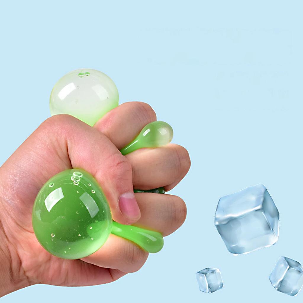 Transparent Square Pinch Music - Sensory Squeezing Toy, Stress Relieving Artifact, Random Color