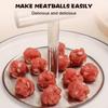 Stainless Steel Meatball Maker Tool Meatball Shrimp Slide Mold  Fish Balls