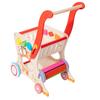 Children'S Wooden Multifunctional Cart Walker Toys Boys And Girls Early Education Educational Shopping Cart Toys