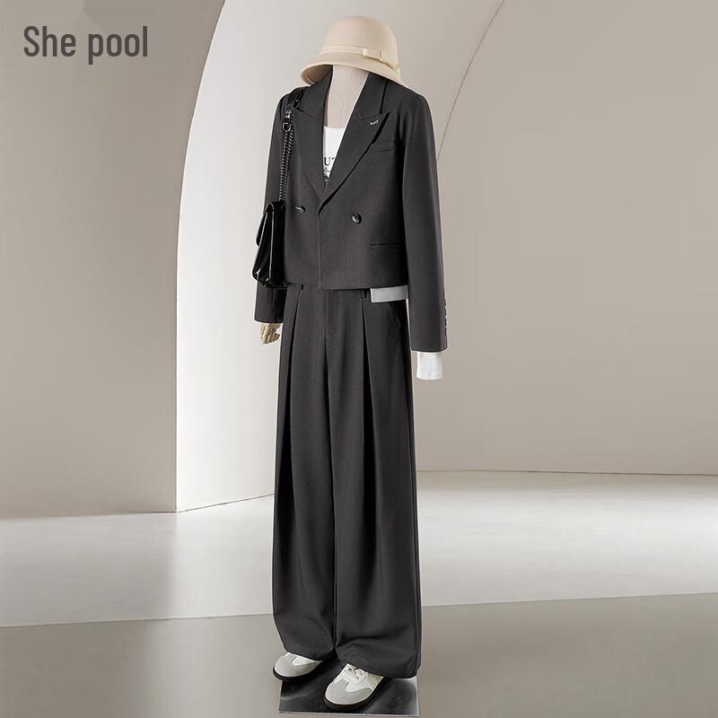 

She Chi Women s One-Button Commuter Blazer & Pants Set