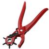 Belt Hole Puncher 6 Hole Size Leather Punch Machine Professional Leather Hollow Puncher for Watch Band Belt Leather Strap