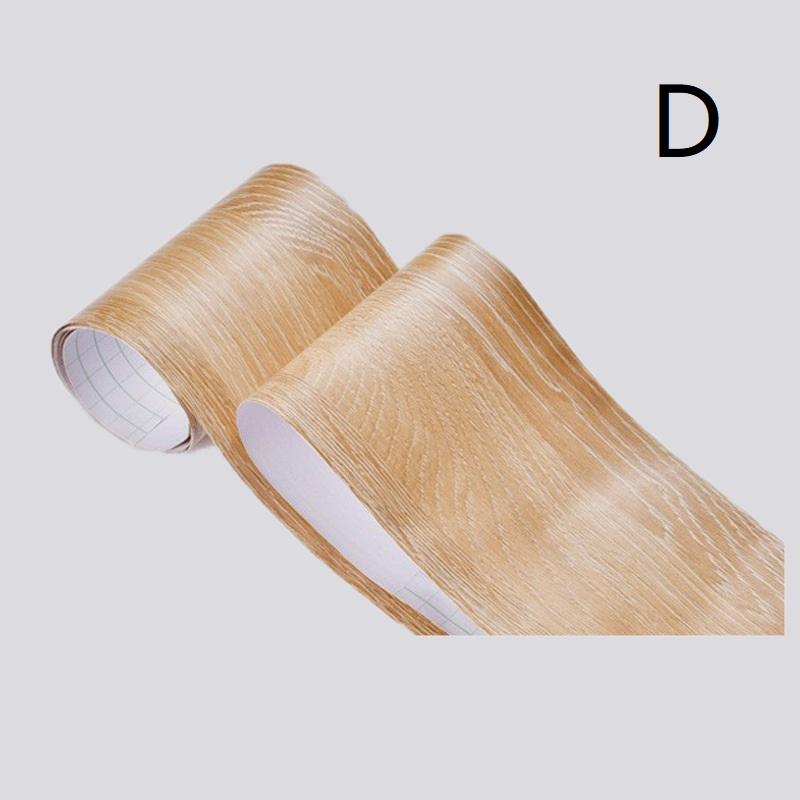 Self-Adhesive Skirting Wall Stickers 5m Stain Resistant Baseboard Trim for Living Room Dining Area Wall Decoration