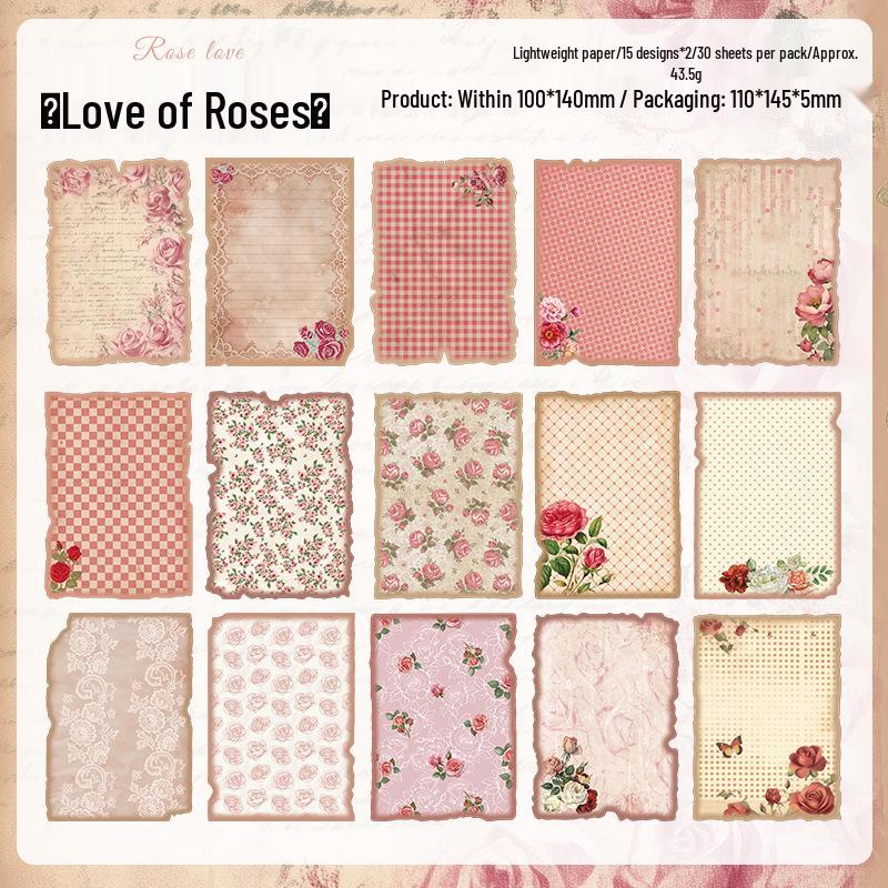 Retro Papier Planer Sticker: DIY Dekorative Landschaften & Künstlerische Haftnotizen