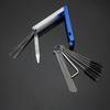 Jet Cleaning Brushes, Carb Carburetor Cleaners 15pcs Nylon Brushes & Cleaning Needles + Cleaning Wires Set + Hexagon