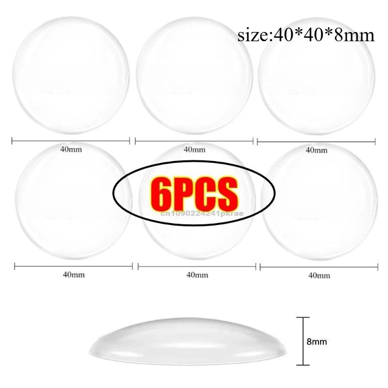 Silicone Door Stopper Handle Bumpers Silicone Self Adhesive Mute Anti-Shock Protection Porte Pad Home Decoration Wall Protection