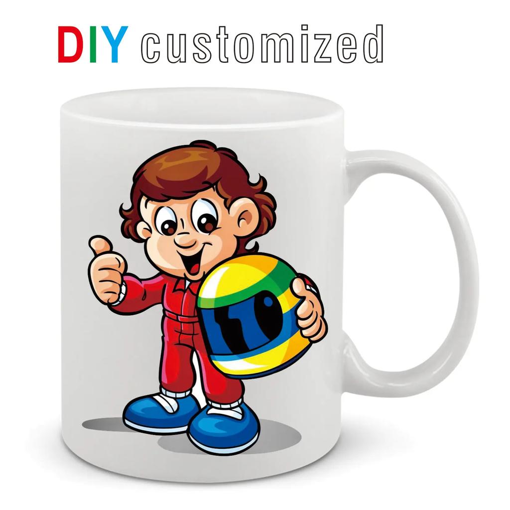 12oz Keramiktasse Druck Bild Foto LOGO Text DIY Kundenspezifisch 350ML Personalisierte Kaffee Milch Tasse Kreatives Geschenk Niedliches Geschenk