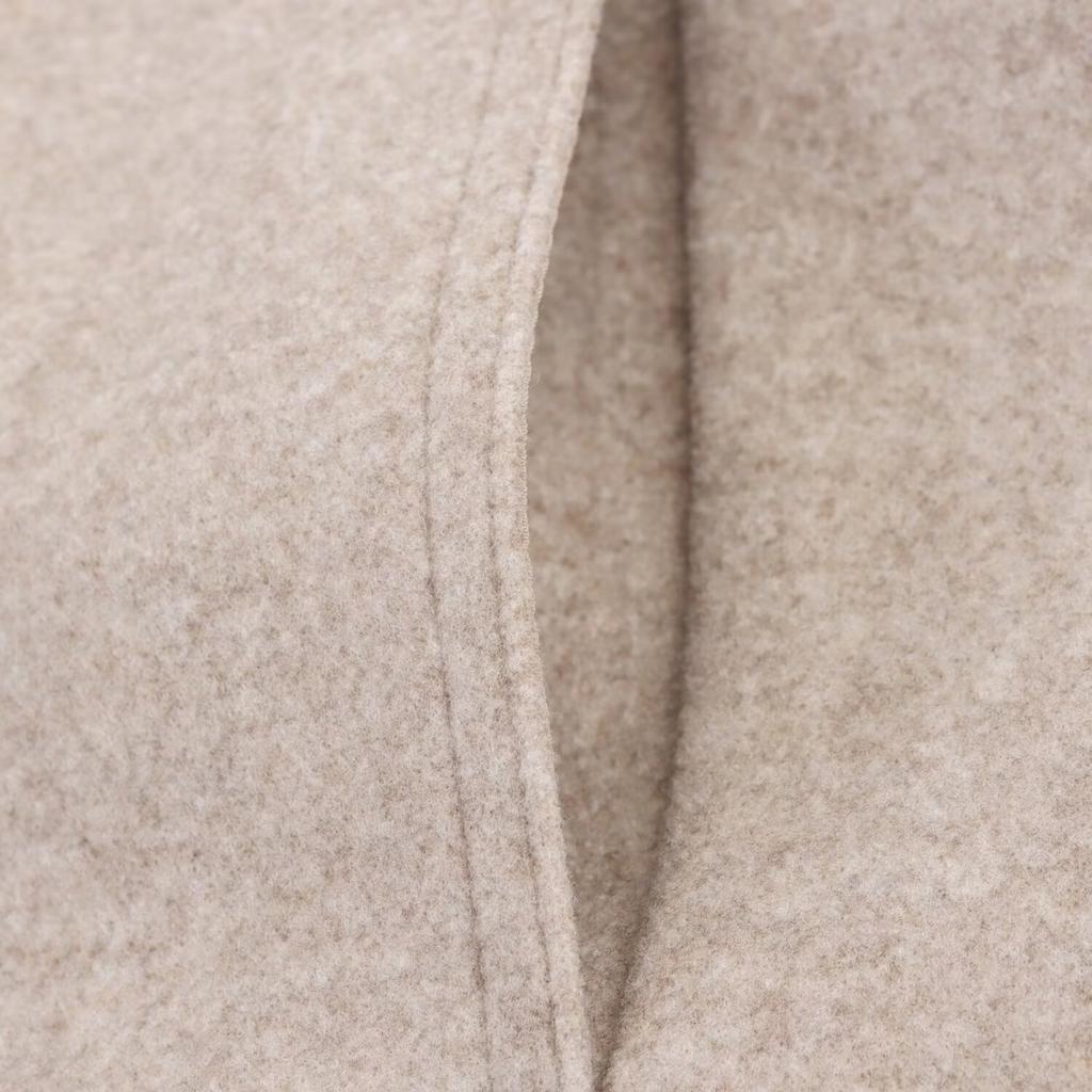 Women's Faux Suede Button Jacket Oversized Gathered Hem Short Length Coat Casual Vintage Outerwear With Pockets
