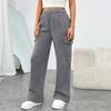 Women Utility Trousers Casual Fashion High Waisted Wide Leg with Pockets