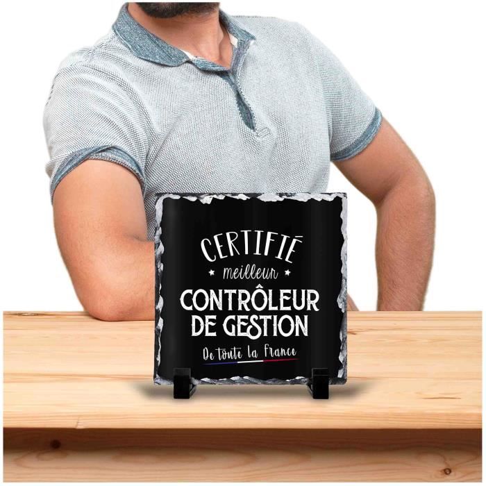 Cadre photo - Ardoise - 15 cm x 15 cm - Noir - Design contemporain