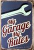 Donley Tin Sign American Beauty 5-Piece Set Wall Plate Retro Goods Interior (garage/car)