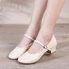 Buty do tańca dla kobiet dziewcząt pań łacińskie towarzyskie nowoczesne salsa buty do tańca do ćwiczeń zakryte palce taniec kwadratowy miękka gumowa podeszwa