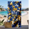 Everton Football Print Beach Towel, Large Soft Quick Dry Towel for Beach Camping Swimming