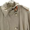 WOOLRICH Linen Blend trench coat XL khaki Denim Women Used