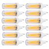 10pcs G9 3W Light Bulbs for Household Wall Light Ceiling Lamp AC 110V (Warm White)
