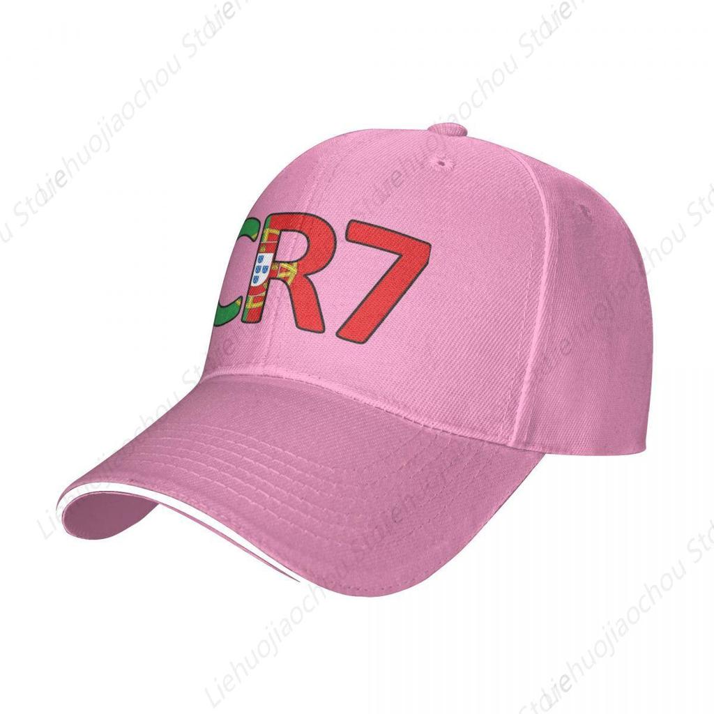 CR7 Football Soccer Baseball Caps Hip Hop Ronaldos Sandwich Cap Unisex Adjustable Dad Hat Travel Gift