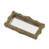 1:12 Dollhouse Miniature Mirror Vintage Square Carved Mirror Furniture Decor Toy