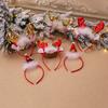 Red Deer Stylish Antler Hairpin Headband For Christmas Party Dressup