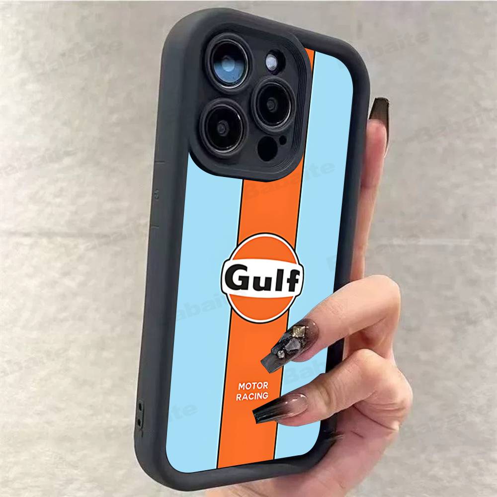 G-Gulf Motorrad Logo Für IPhone 17 16 15 14 13 12 11 Pro Max Plus Handyhüllen Abdeckungen