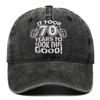 Vintage Adjustable Unisex Vintage Cap for Outdoor Hiking and Mountaineering