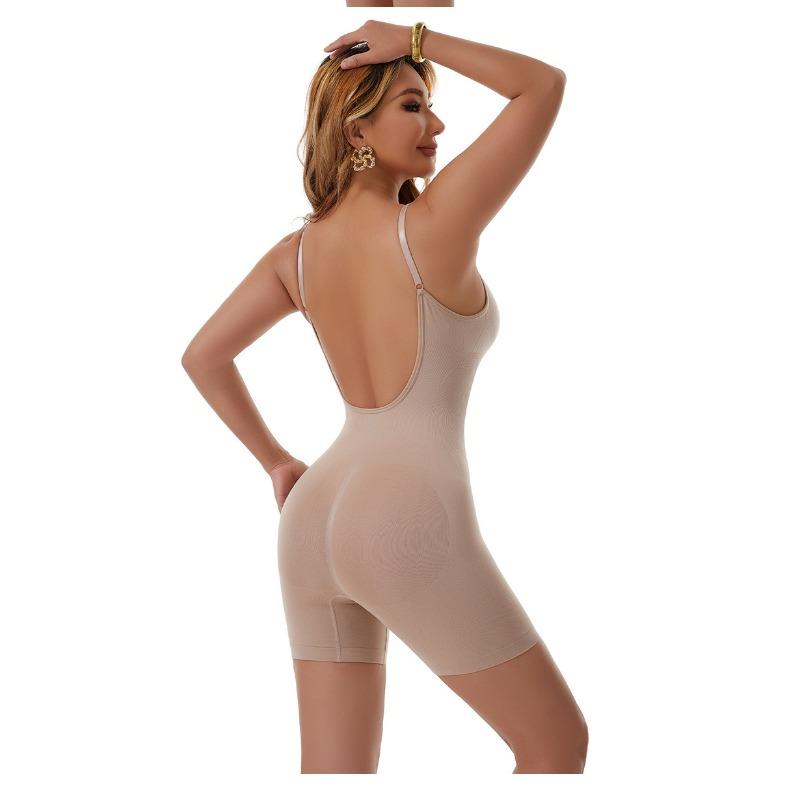 Women S Sexy Backless Bodysuit Shapewear Plus Size Tummy Control Underwear