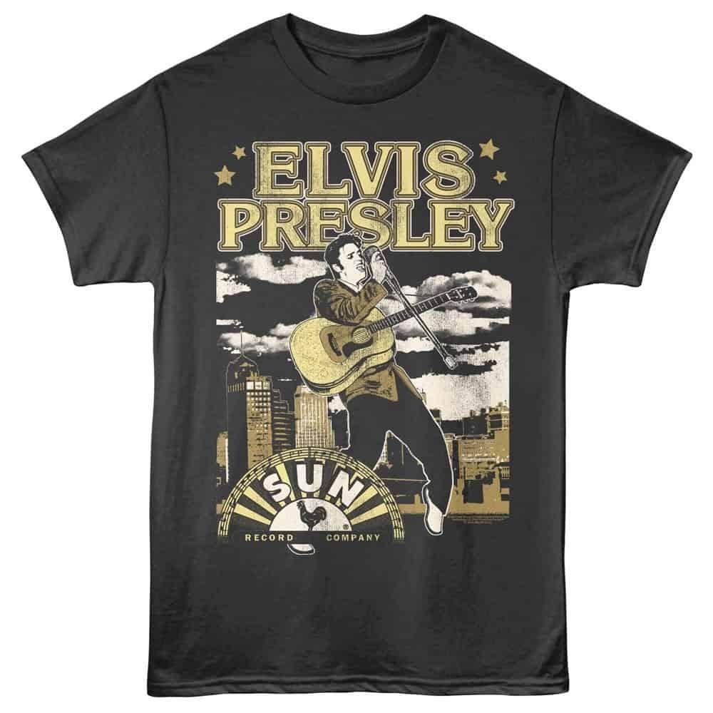 Elvis Presley After Dark Men s T Shirt S разноцветный