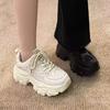 Dad shoes women's heightening mesh spring new versatile small man shows height thick-soled fried street sports shoes women's shoes