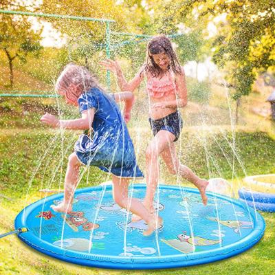 170CM Baby Toys Water Mat Children's Mat Summer Beach Inflatable Spray Water Cushion Outdoor Lawn Baby Play Mat Games Playmat