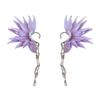 Fashionable Tassels Rivet Pendant Earrings for Trendy Women Ladies Fashion Sturdy Alloy Dangle Ear Accessories