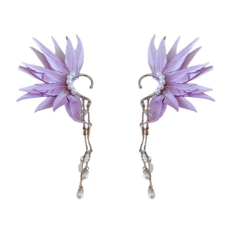 

Модные серьги-подвески с кисточками и заклепками для модных женщин, женская мода, прочный сплав, висячие аксессуары для ушей 1