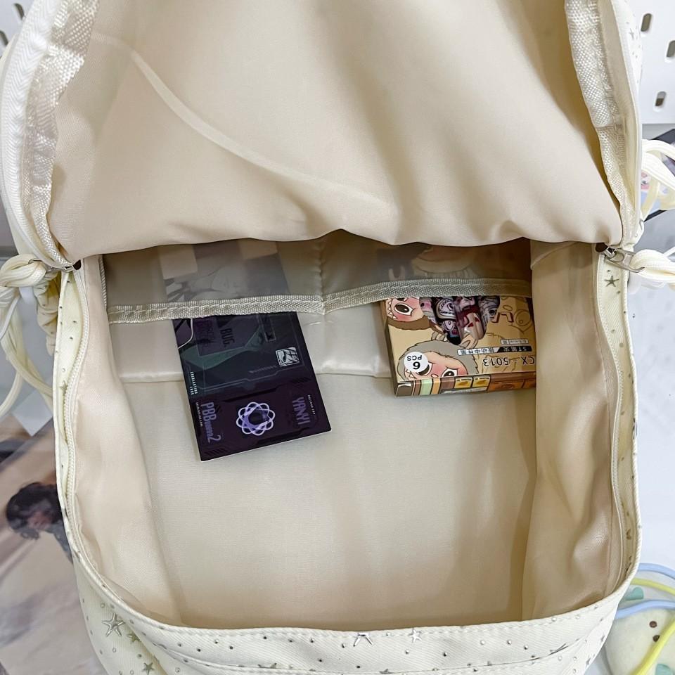 Schoolbag Schoolbag Female Junior High School Student Star Mori Backpack Ins Korean Version Niche High Value Large Capacity Lightweight Computer Bag