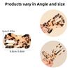 1PC Acetic Acid Hairpin Eight-figure Grab Clip for Women with Less Hair and Half Tied Back of the Head Curling Eight-figure Duck