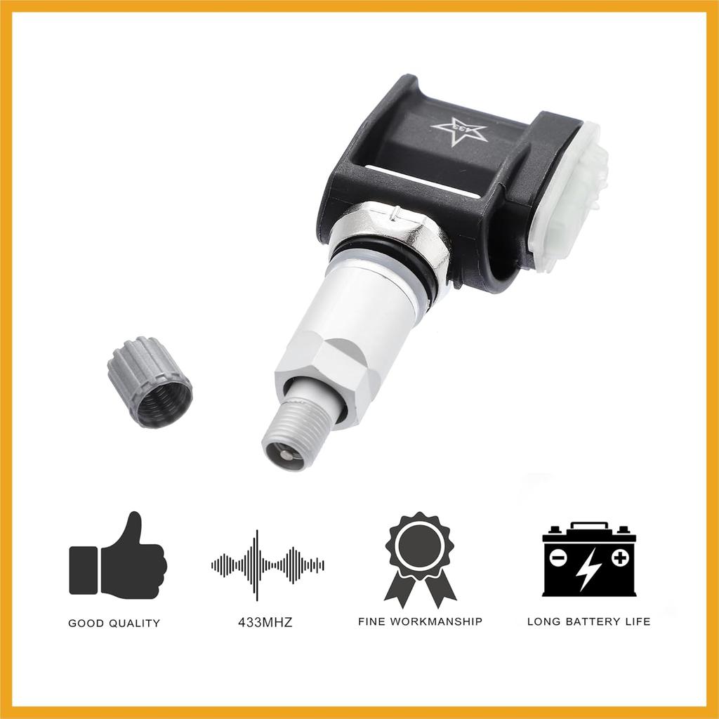 4 ks 36106872774 Předprogramovaný senzor tlaku v pneumatikách TPMS senzor 433 MHz pro BMW 530i 540i 750i 840i 740i xDrive 840i xDrive