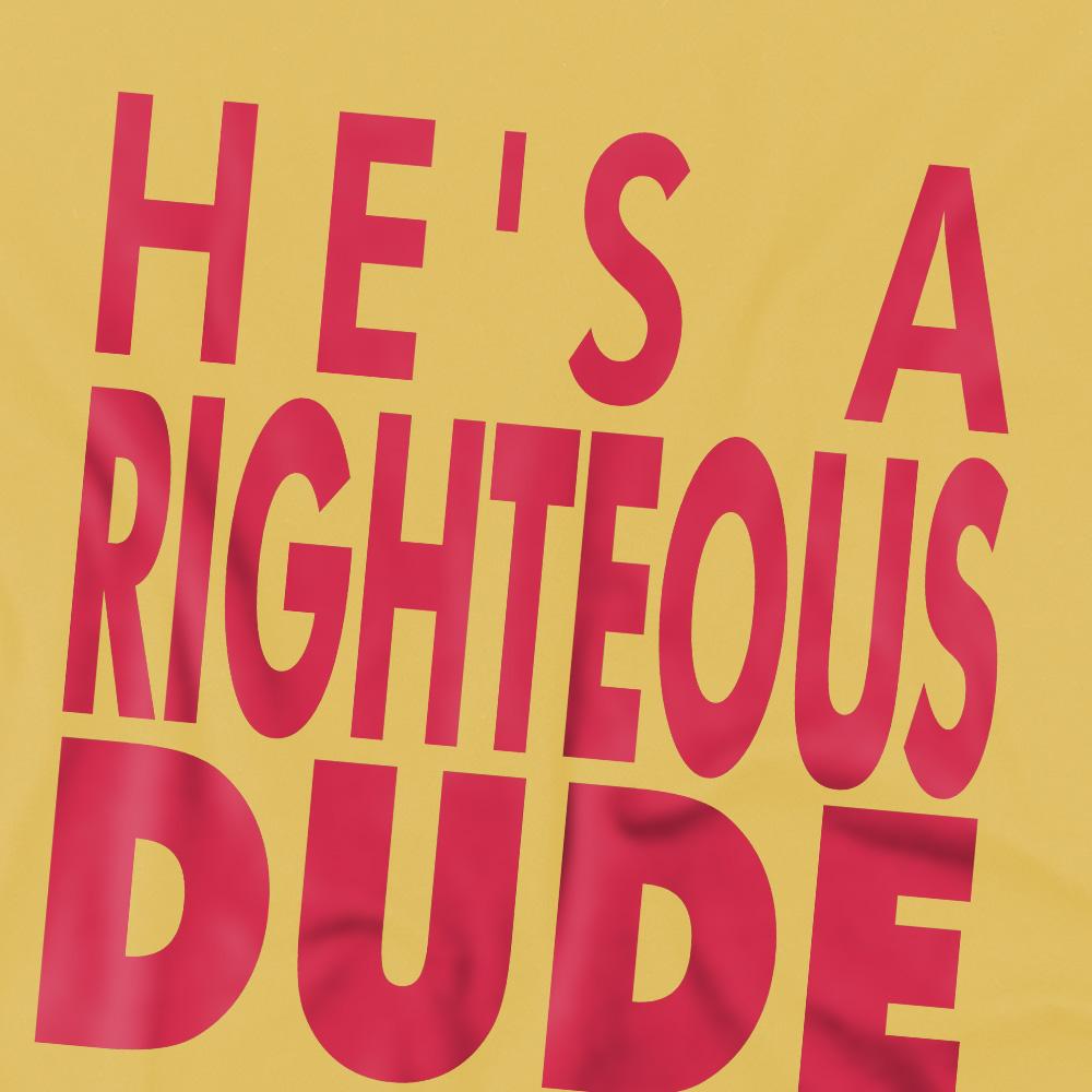 Ferris Bueller´s Day Off Mens Righteous Dude T-Shirt