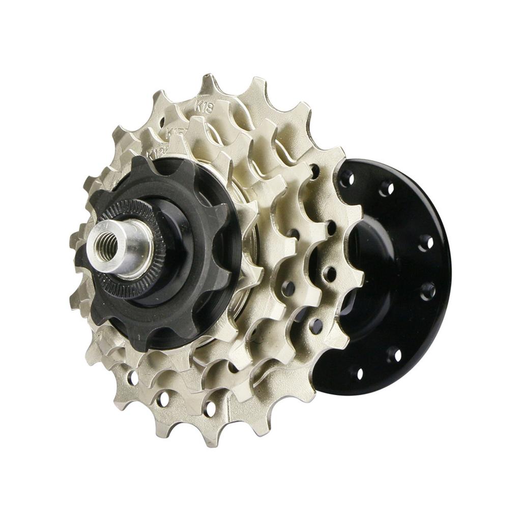 Butuc pentru bicicletă Aliaj de aluminiu 95 mm Lățime deschisă 20 găuri Butuc spate pentru bicicletă cu 5 viteze Structură cu 2 rulmenți