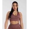 Adapt Animal Seamless Sports Bra Modern Blush Pink Magenta Brown B6a4q Kbnb
