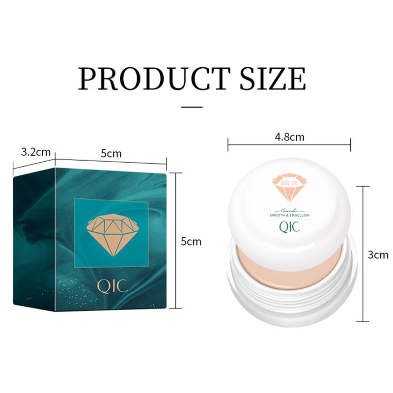 Makeup Soft Skin Concealer Foundation Cream Is Fine and Smooth To Cover Acne Spots and Black Eye Circle Concealer