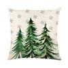 Christmas Pillow Cover Protector Pillowcase New Year Ornament Pillows Case Cushion Covers for Bedroom Living Room Office