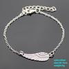 Personality Charm Women's Bracelet Heart Shape Bracelet Silver Color Alloy Girls Korean Sweet Cute Jewelry pulseras mujer moda