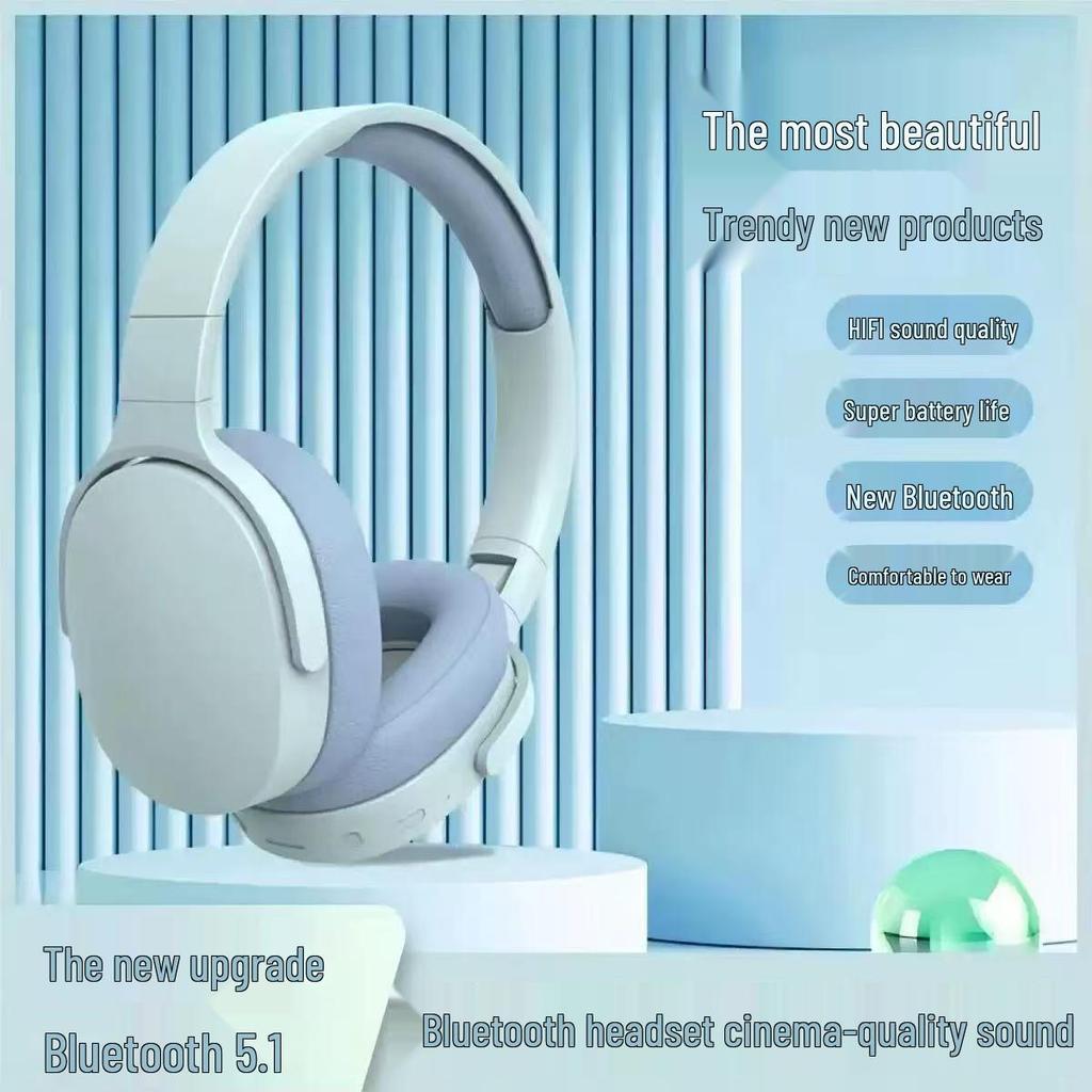 P2961 Wireless Bluetooth Headphones: Heavy Bass, Gaming & Sports, Universal Compatibility
