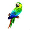 Feathered Parrot Sculpture for Home And Garden Decor