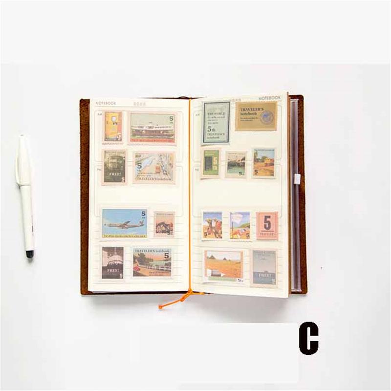 Vintage Travel Stamps Stationery Sealing Label Stickers Scrapbooking DIY Diary Decoration Albums TRAVELER'S Notebook