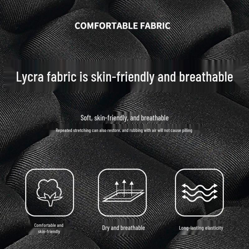 Universal Waterproof Heat Insulation Motorcycle Seat Cushion with Shock Absorption & Sunscreen