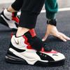 Neu Männer Air Kissen Laufschuhe Outdoor Atmungsaktiv Casual Sport Schuhe Mode Turnschuhe High Top Basketball