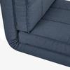 Floor Sofa Foldable Sleeper Chair Floor Chair 5-Level Adjustable Folding Chair Sofa Bed Sofa Bed Single Sofa Blue 61 X 73 X 58 Cm