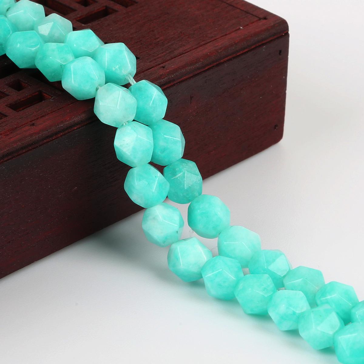 

Граненый натуральный камень, острые 8 мм, свободные бусины, ожерелье, браслет, аксессуар для изготовления ювелирных изделий 8mm 48pcs