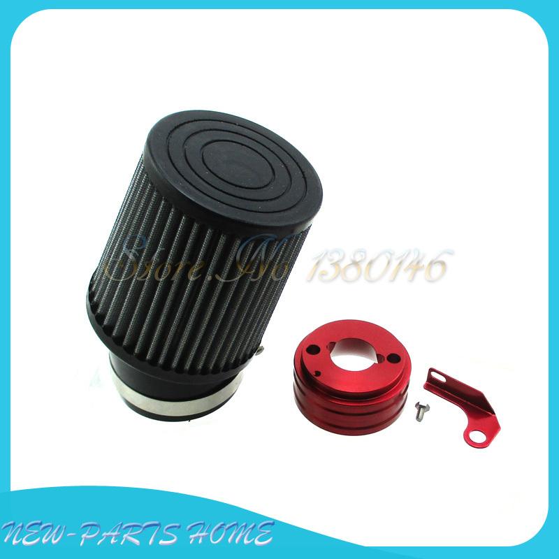 62mm Luftfilter & Adapter-Kit für 6,5 PS Honda Clone GX160 GX200 Go-Kart