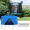 Round Trampoline Cover 6/8/10FT Tent UV Resistant Waterproof Oxford Cloth Universal 6 Sun Shade Straight Poles Sunshade Protection Rainproof