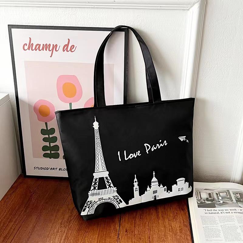 Shoulder Bag Women's Canvas Bag Large Capacity Work Commuter Women's Bag Portable Tote Bag Nanfeng Bag